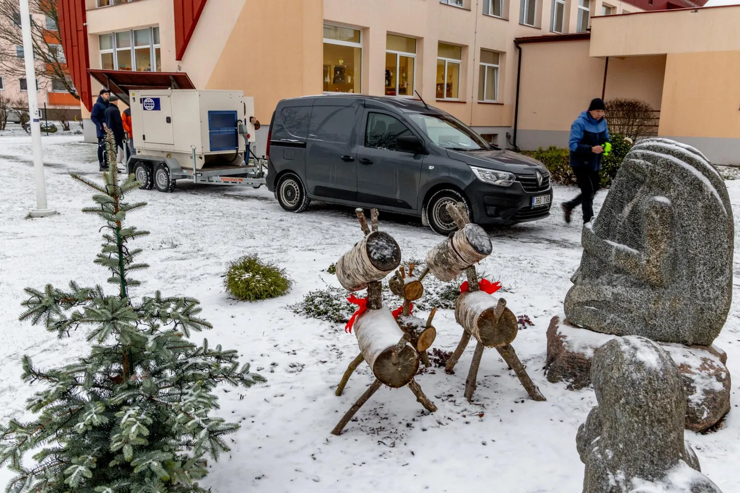 Sindi lasteaias sai argielu elektrikatkestuse korral generaatori abiga kenasti jätkuda.