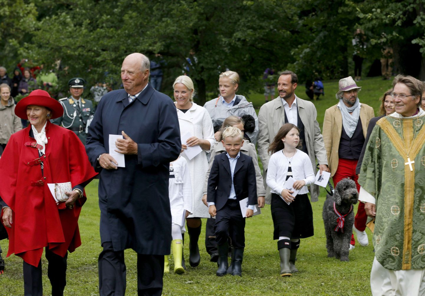 Norra kuningapere printsess Mette-Mariti sünnipäeval.