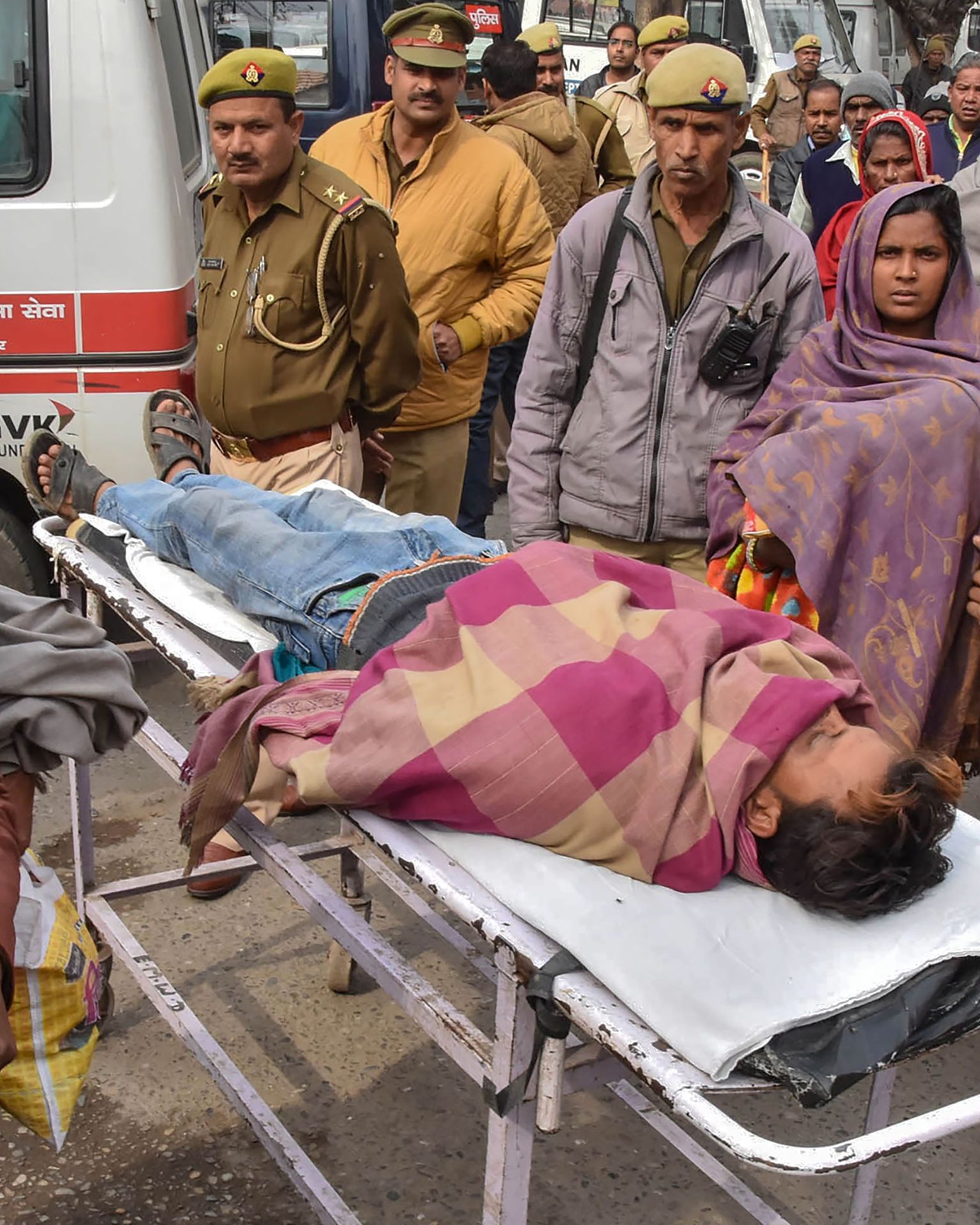 Puskarimürgitusega haiglasse toodud mees Saharanpuris Uttar Pradeshi osariigis Indias.