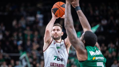 VIDEO ⟩ Kullamäe tassis satsi Žalgiris üle võidule, Suurorg kerkis eestlaste duellis omade parimaks