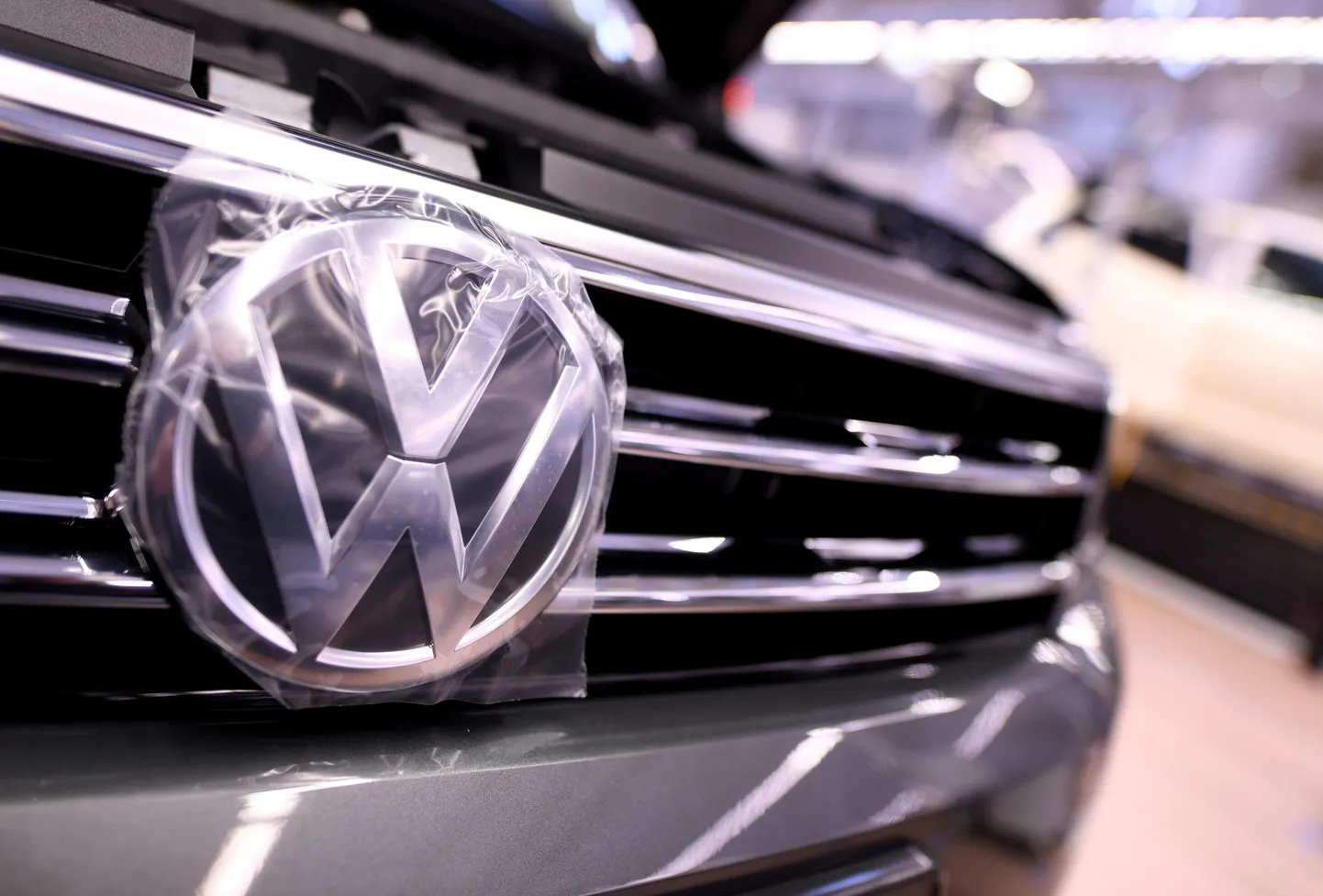 Volkswageni logo. Foto on illustratiivne.