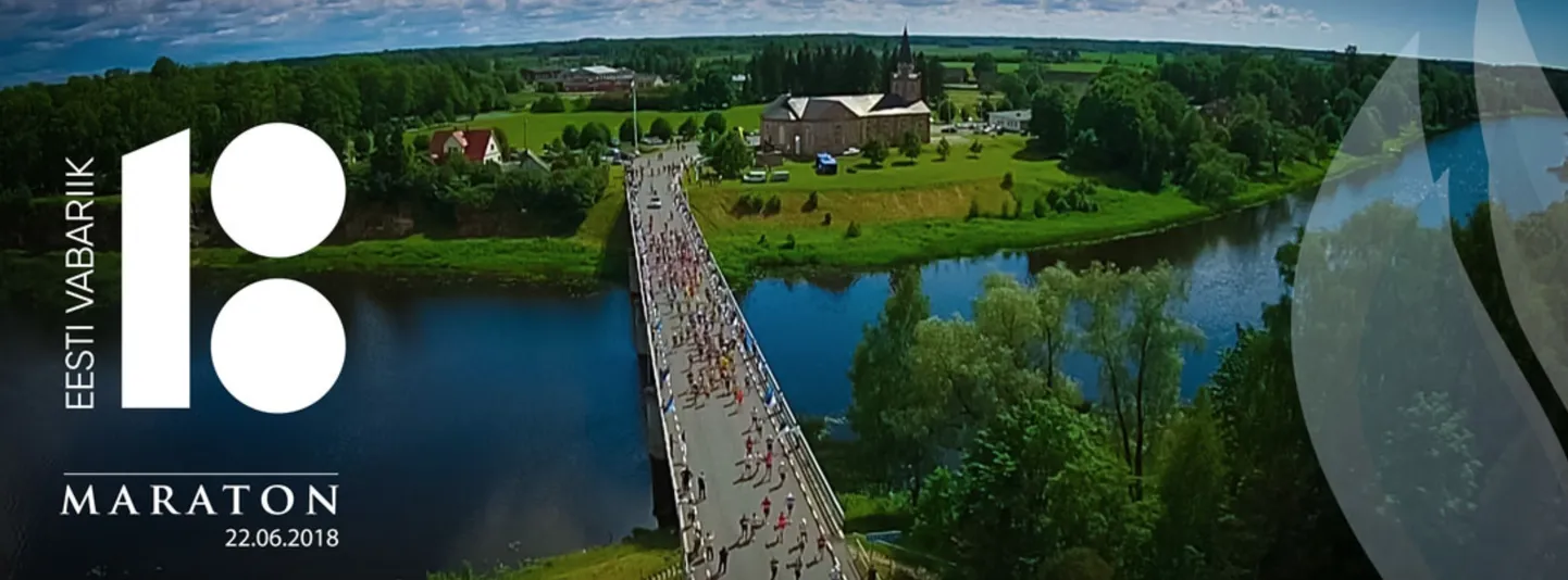 Maraton Eesti Vabariik 100 on  22. juunil  2018 Pärnumaal toimuva Võidupüha maratoni erisündmus, mis tähistab riigi juubelit eriti sportlikul moel.  Eesti vanim asulakoht on leitud maratonidistantsile jäävast Pulli külast.