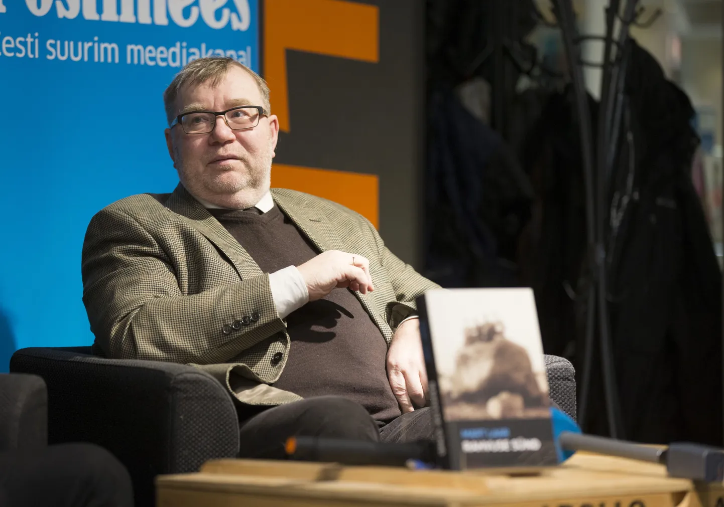 Mart Laari raamatu "Rahvuse sünd" esitlus Apollo raamatupoes tänavu märtsis.