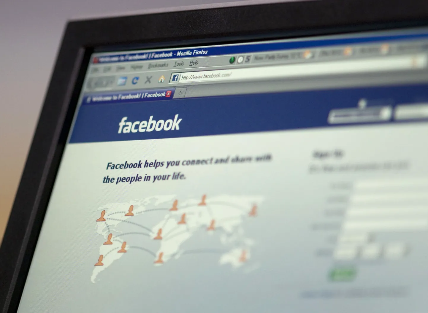 Facebooki avaleht