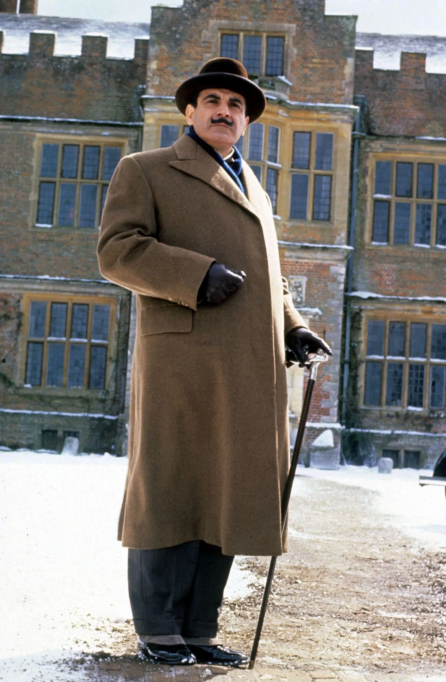 David Suchet Hercule Poirot’ rollis.