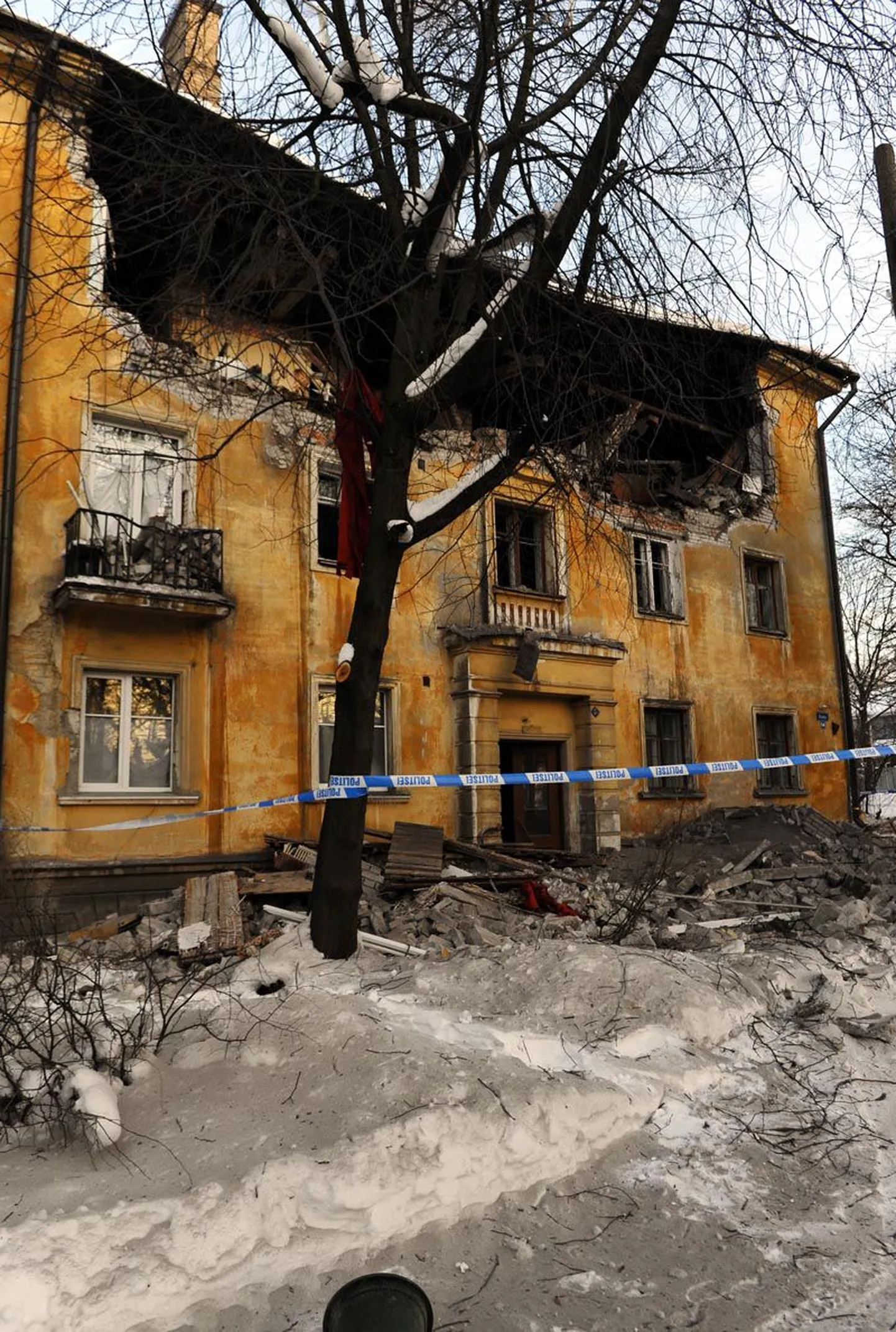 Süsta 14 kortermajas toimus plahvatus ööl vastu 20 jaanuari.