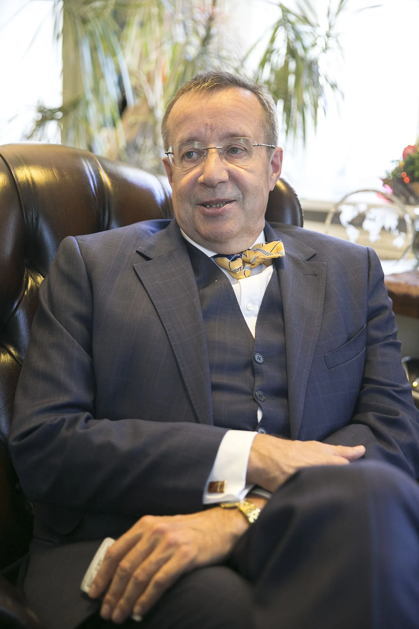 Postimehe intervjuu president Toomas Hendrik Ilvesega.