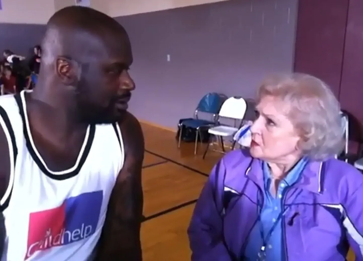Shaquille O'Neal ja Betty White