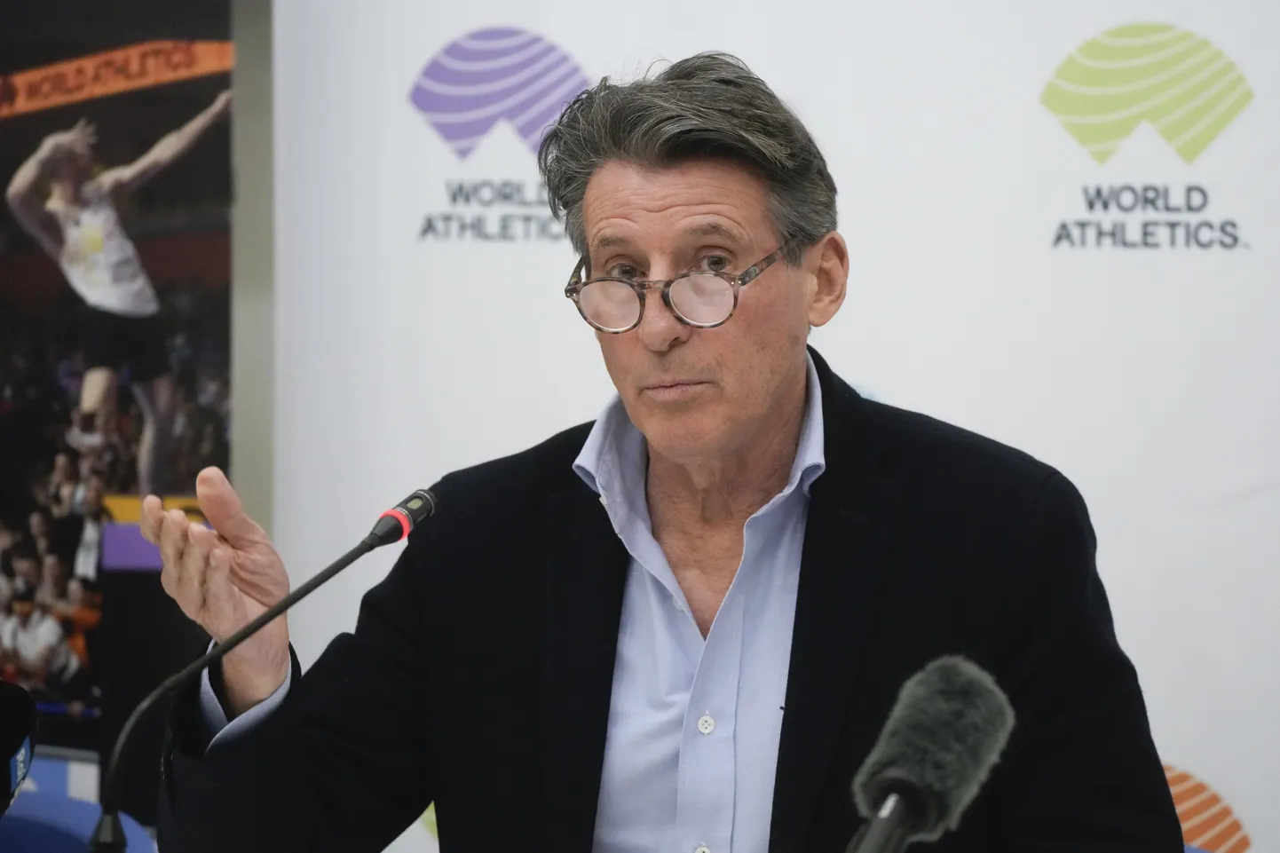 Rahvusvahelise kergejõustikuliidu president Sebastian Coe.