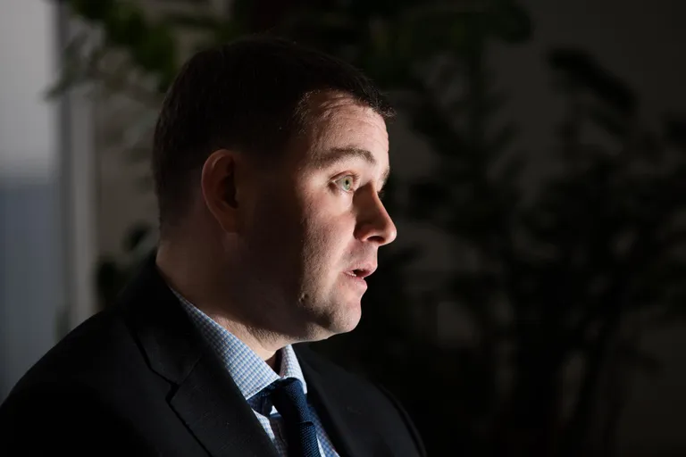 Swedbanki Eesti endine juht Robert Kitt.