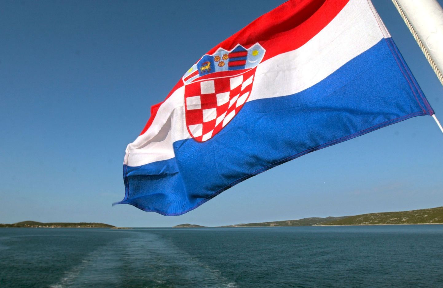 Horvaatia riigilipp.