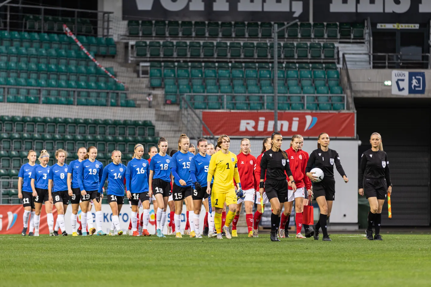 Eesti jalgpalli neidude U17 koondis.