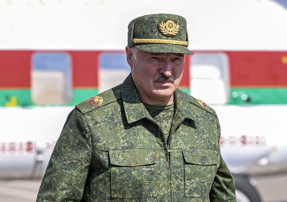 Baltkrievijas prezidents Aleksandrs Lukašenko