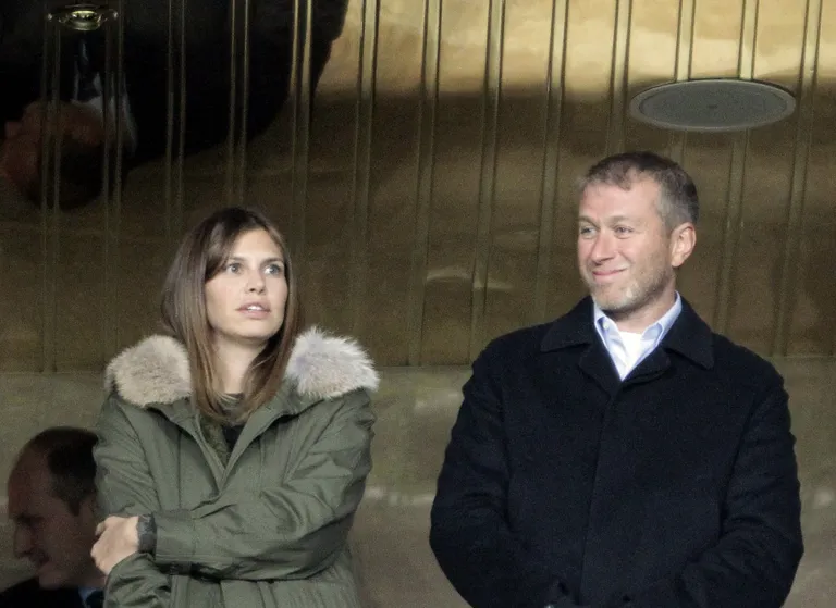 Дарья Жукова и Роман Абрамович