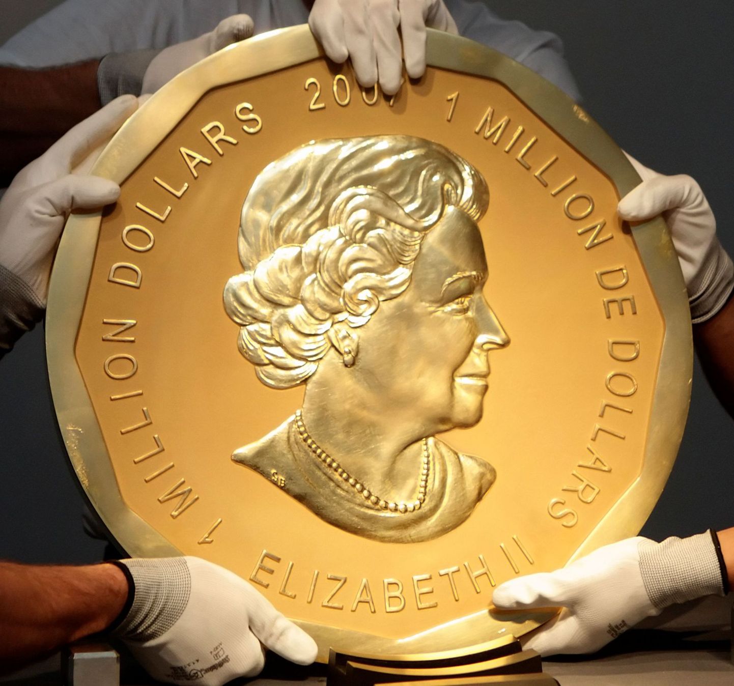Berliini muuseumist varastatud miljoneid väärt kuldmünt, mida vermiti vaid viis eksemplari.