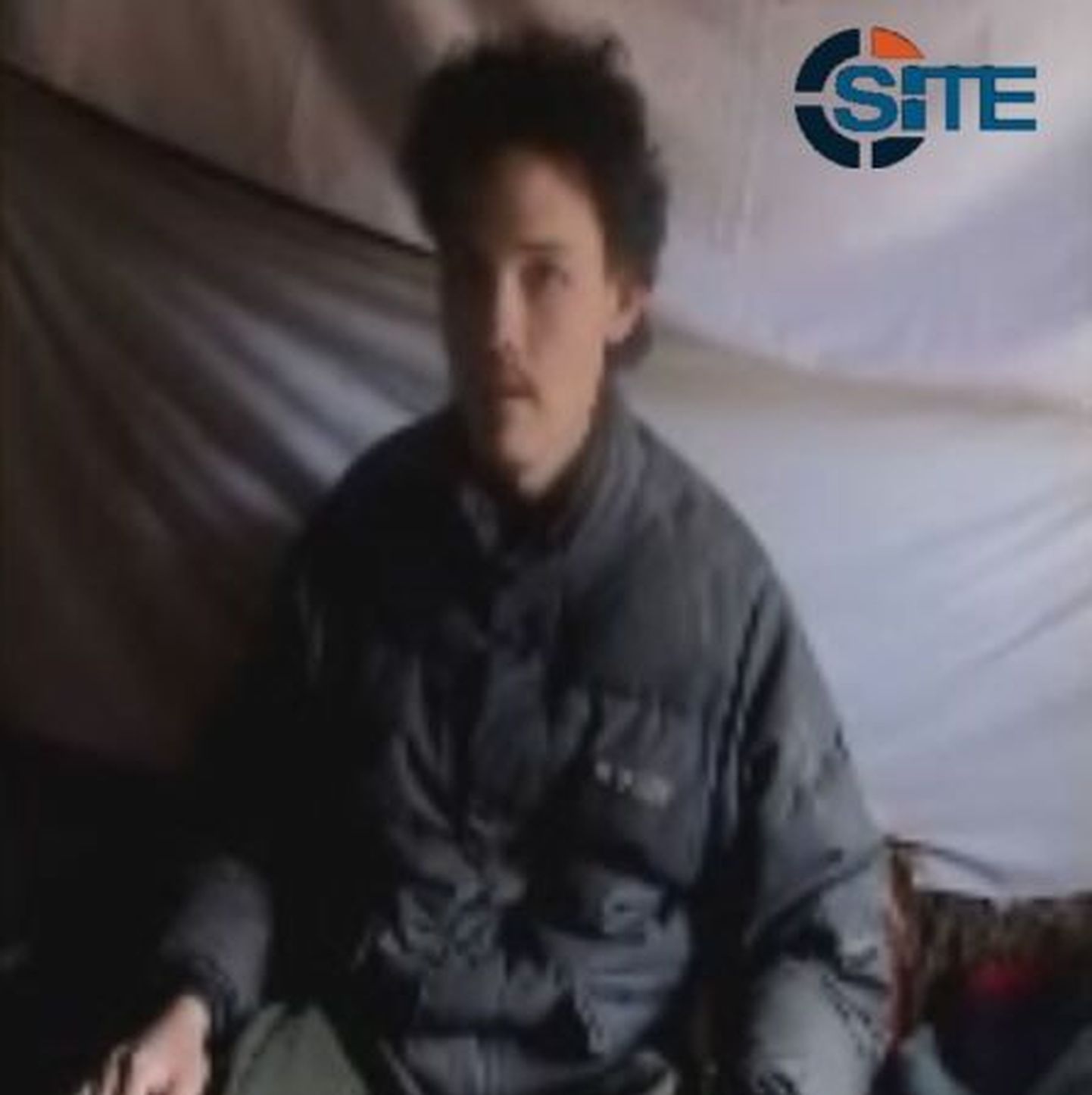 Kaader 2011. aastal Talibani filmitud videost, kus on näha röövitud Kanada kodanikku Colin McKenzie Rutherfordi