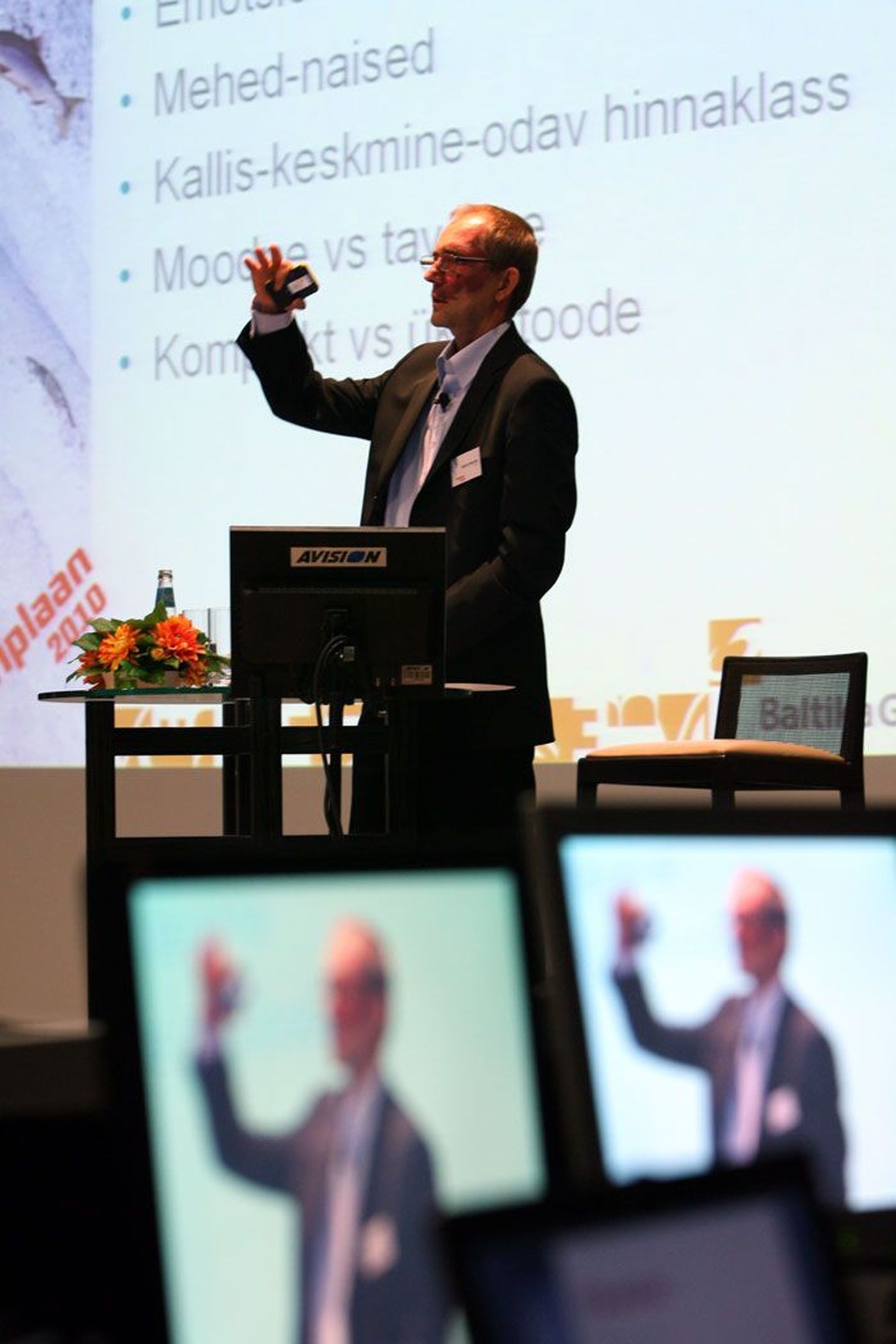 Äripäeva korraldatud konverentsil «Äriplaan 2010» esines eile ka Baltika juht Meelis Milder.