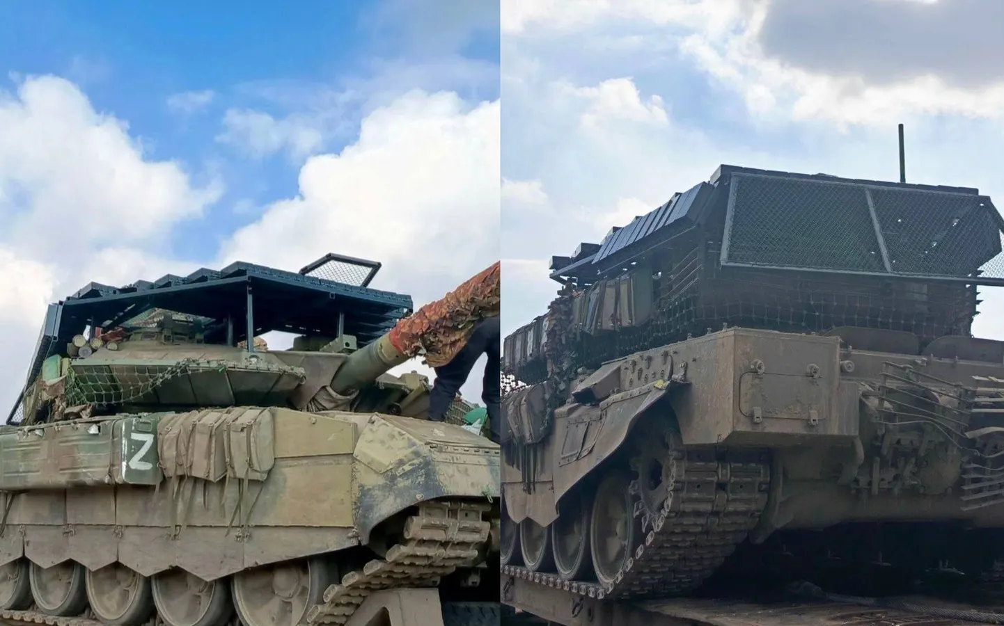 Армия РФ создала новую защиту для танков от украинских дронов