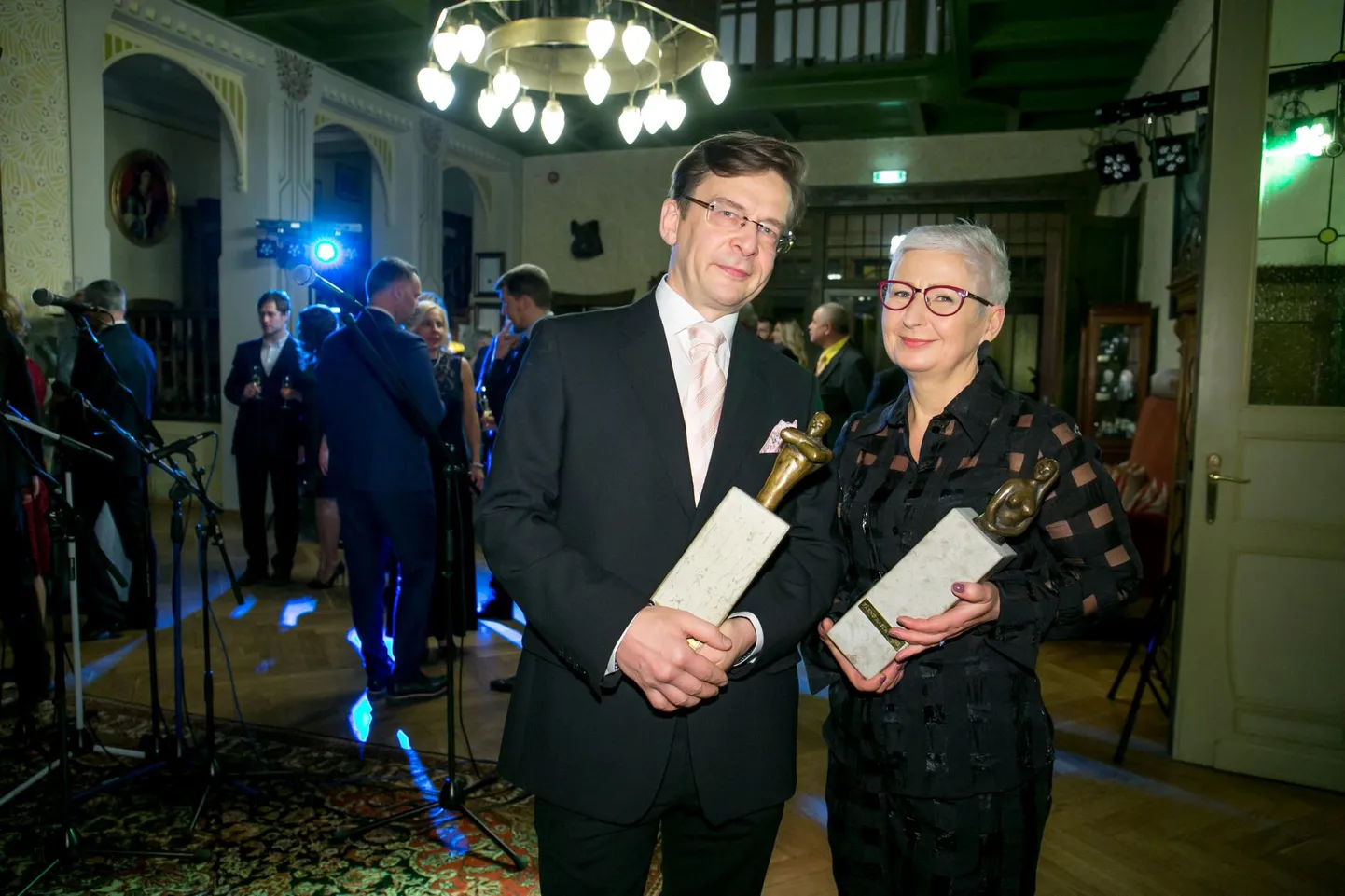 Aasta mehe, naise ja teo valimine 2017. aastal Ammende villas.