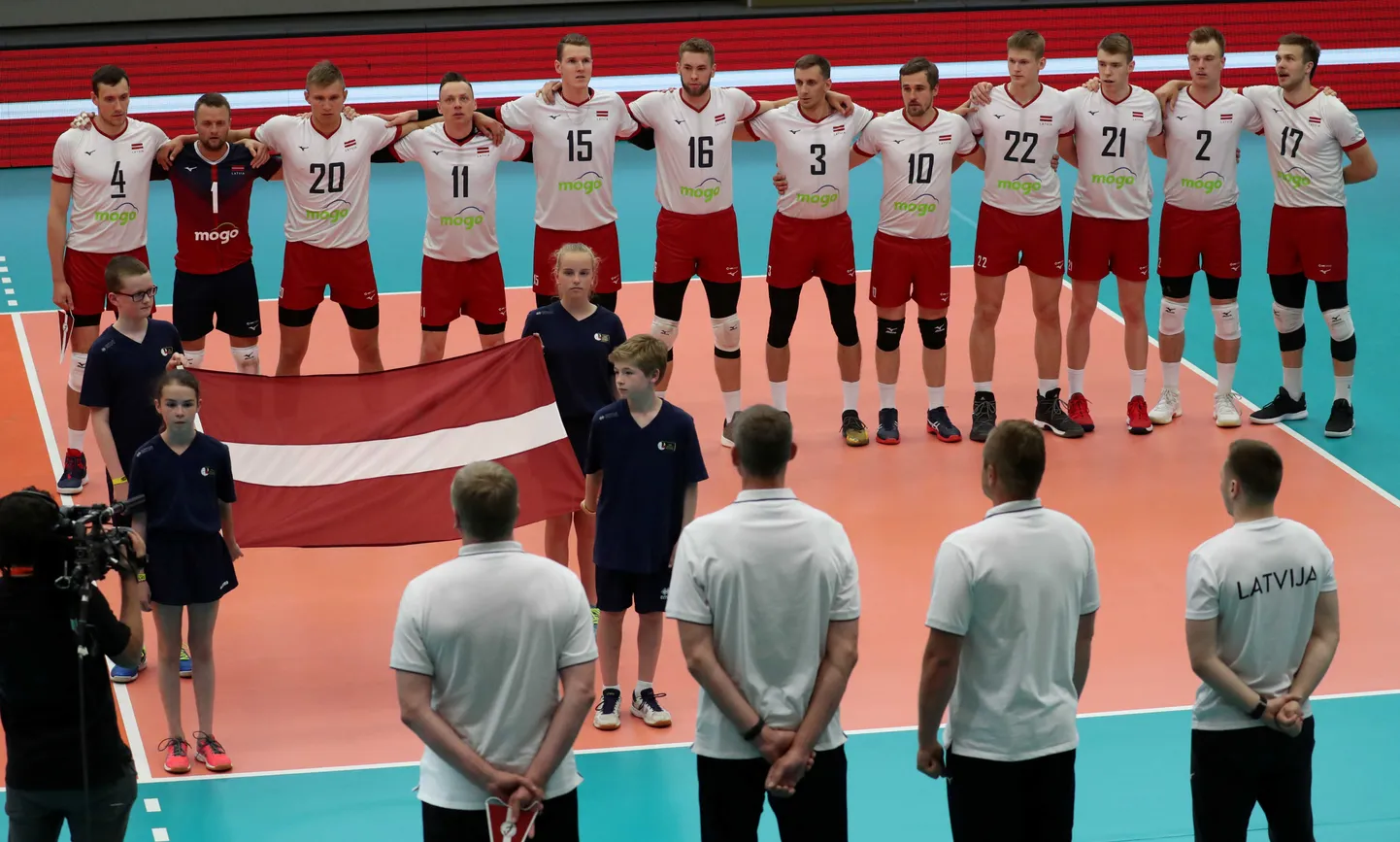 Latvijas izlases volejbolisti