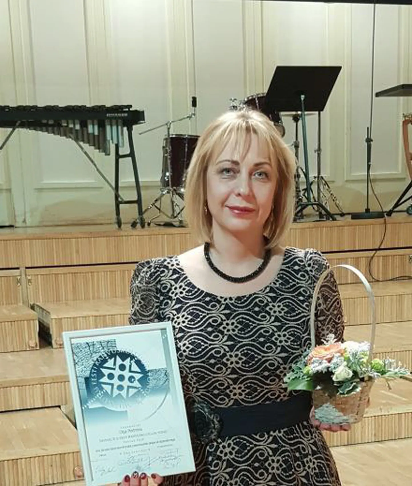 Olga Portnova on eeskujulik ema ja õpetaja, keda õpilased armastavad ning austavad.