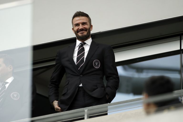 David Beckham käesoleva asta märtsi alguses jälgimas omanikuna Miami Interi matši. 