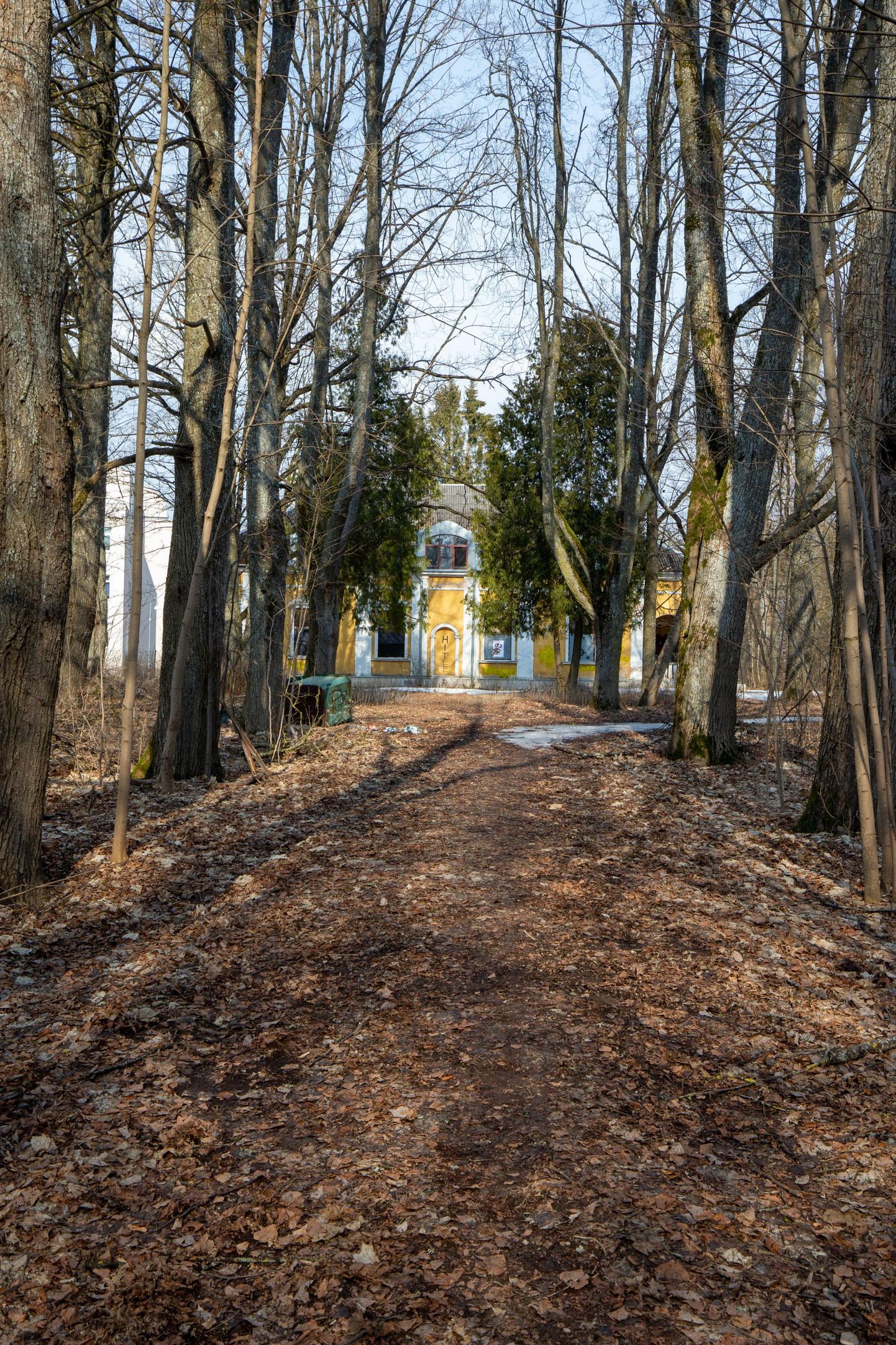 Sanatooriumi park, kus asub ka Aino ja Oskar Kallase kunagine kodumaja, jääb riikliku kaitseta. 