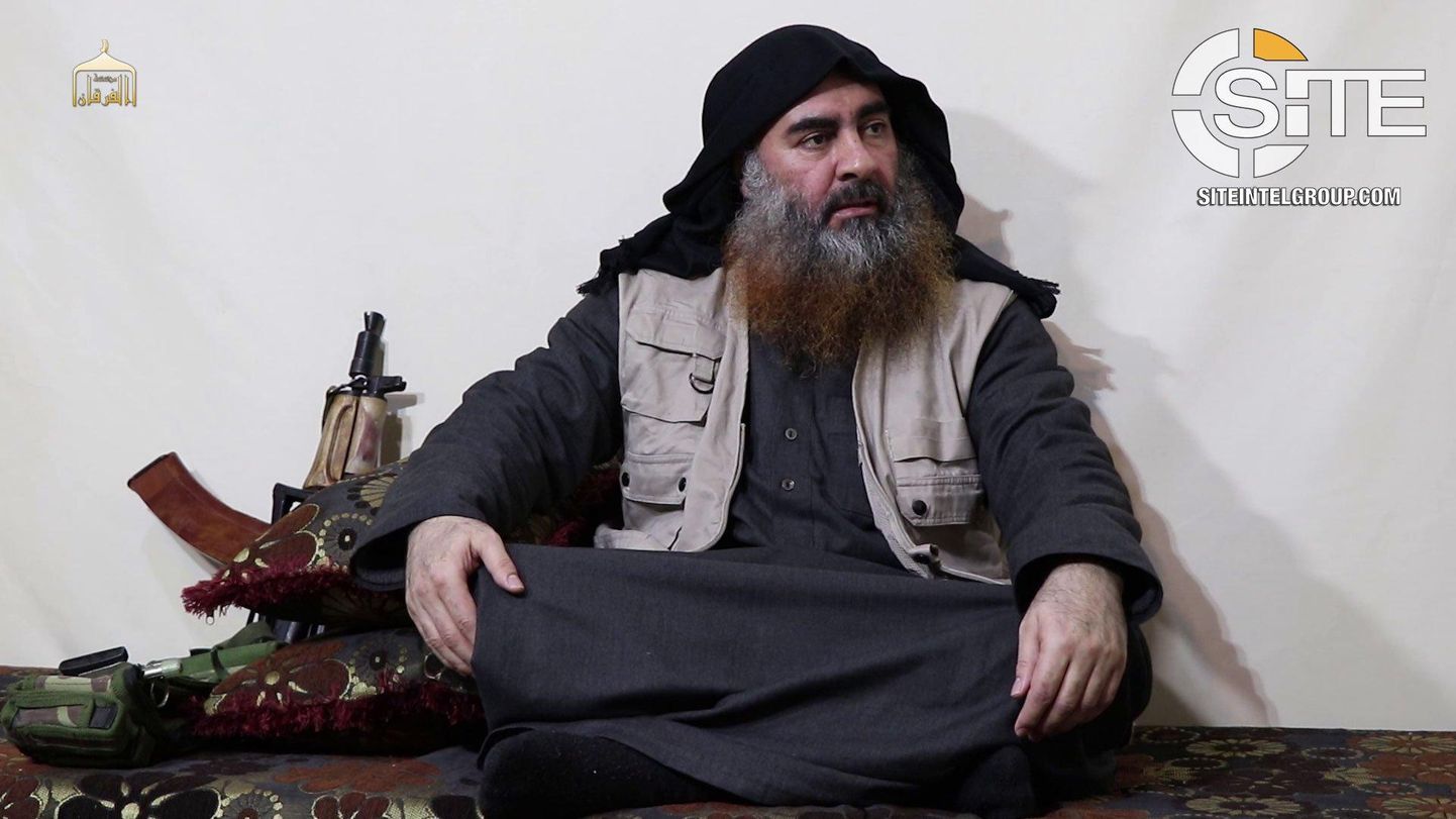 Лидер террористической группировки "Исламское государство" Абу Бакр аль-Багдади.
