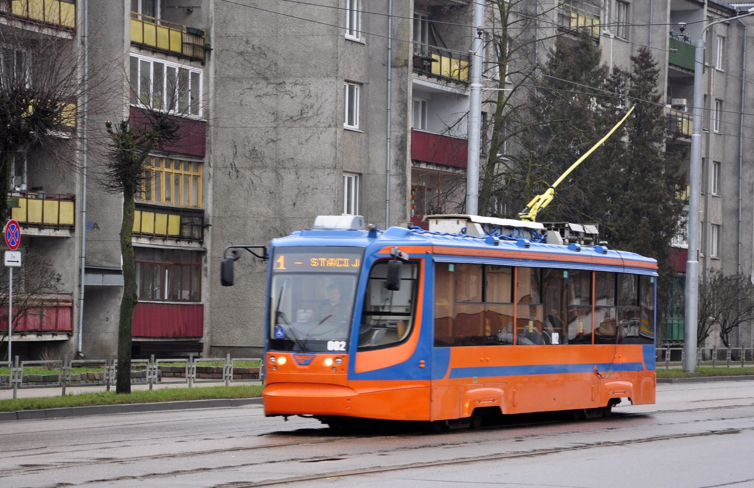 Трамвай в Даугавпилсе