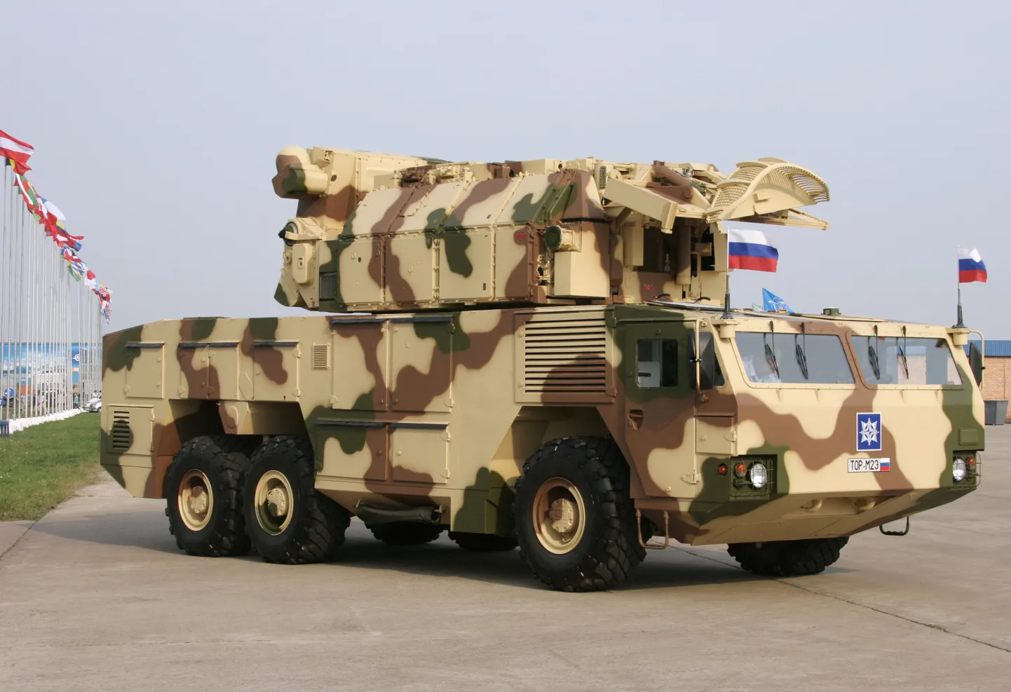 Tor-M2E õhutõrjekompleks.
