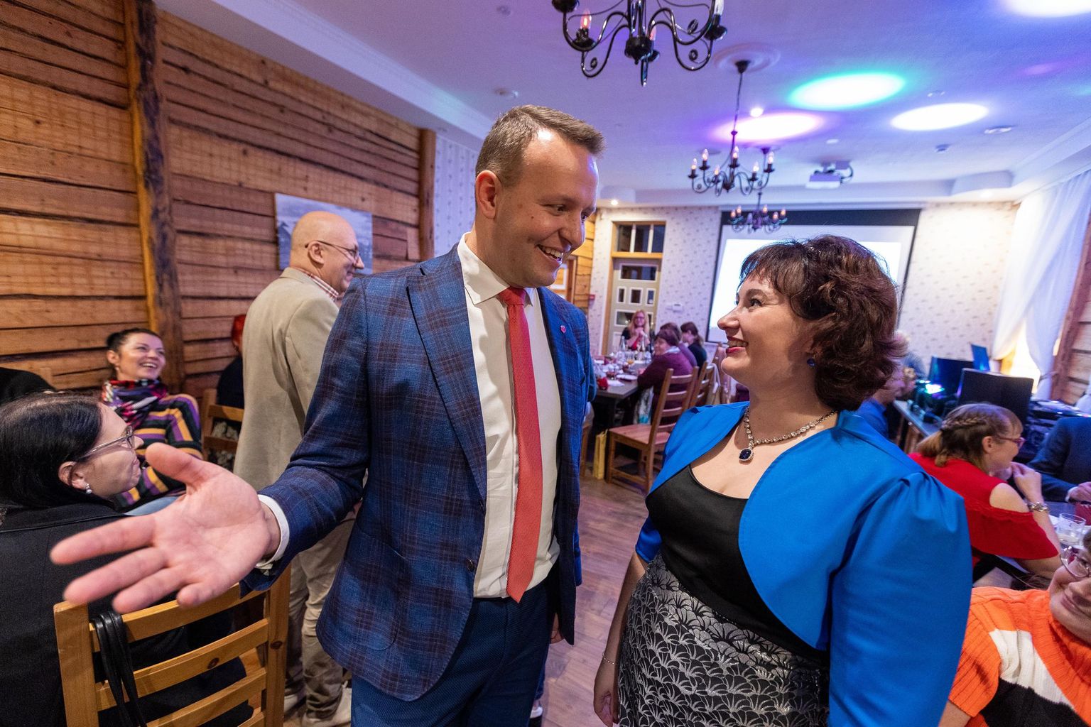 Lauri Läänemets ja Ele Enn.