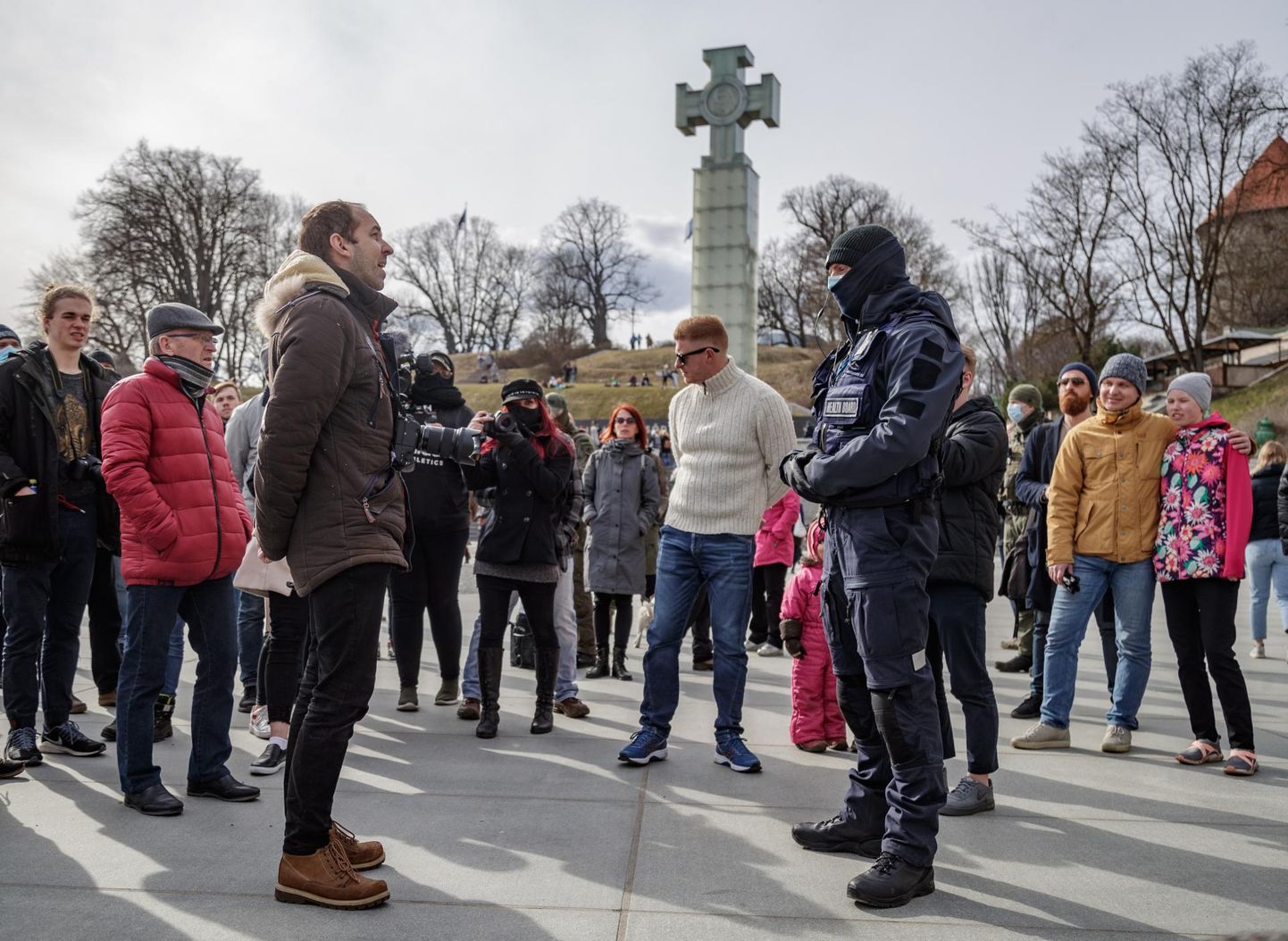 Protestimeeleavaldus “Seisame Eesti vabaks” Toompeal ja Vabaduse väljakul 11. aprillil