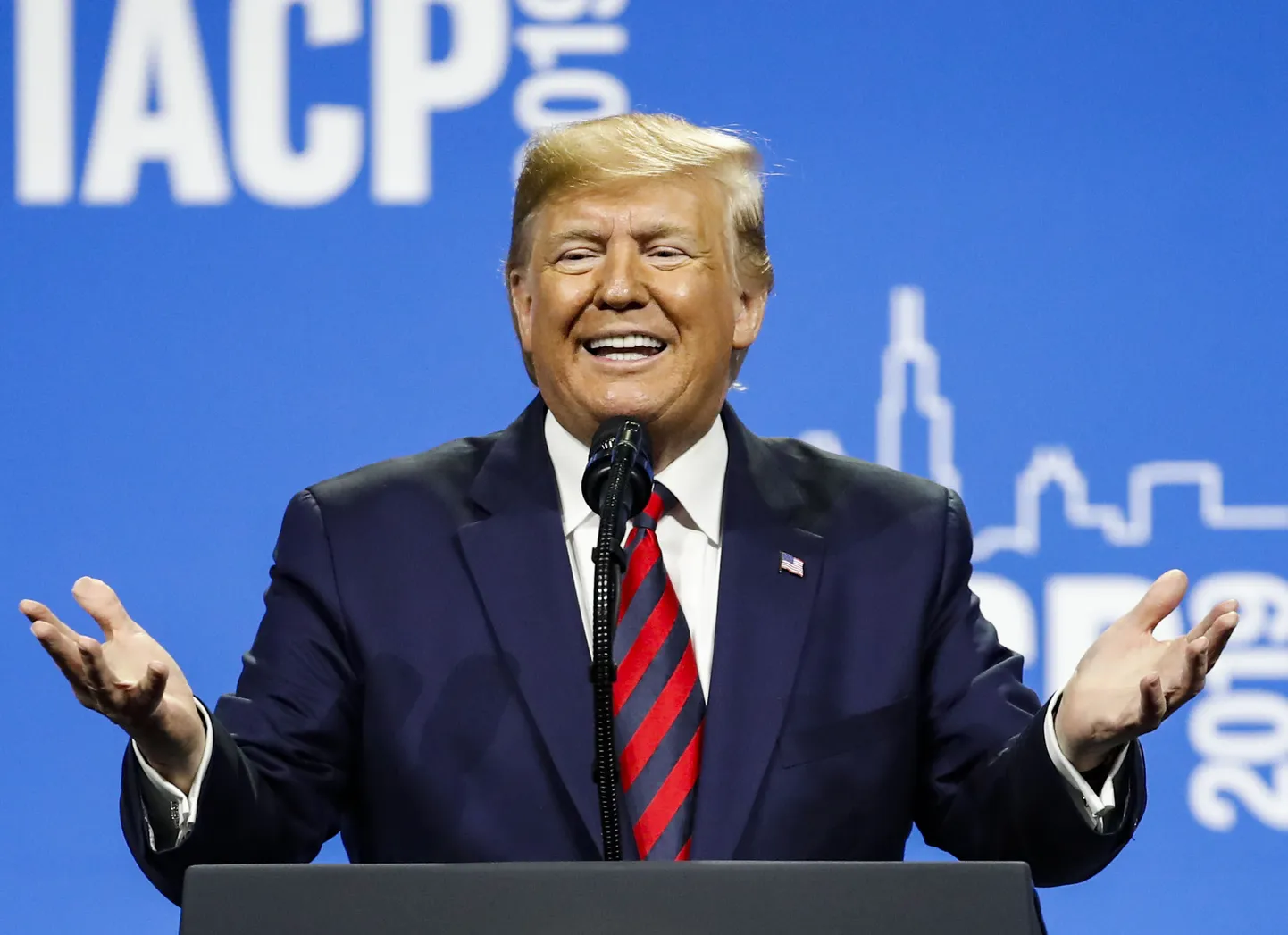 USA president Donald Trump.