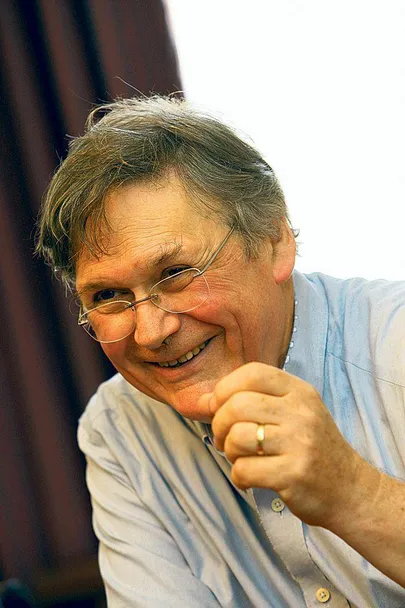 Nobeli meditsiinipreemia laureaat 2001. aastal Sir Tim Hunt.