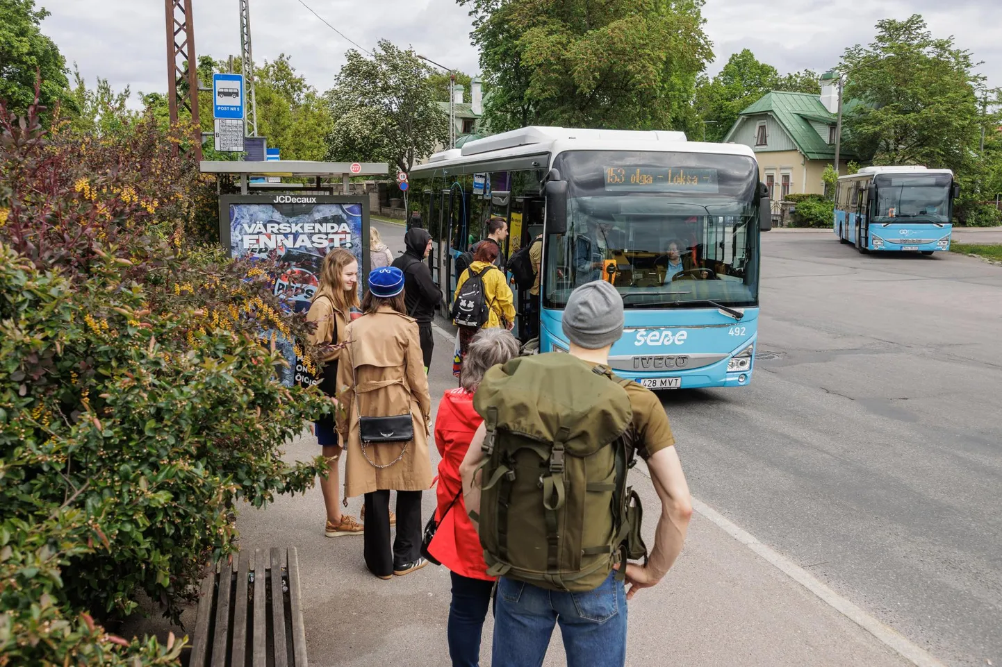 Alates 1. augustist on maakonnaliinide lõpp-peatused Vabaduse, Viru ja Teatri väljakul.