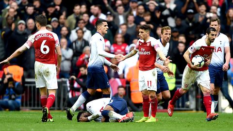 Arsenal ja Tottenham leppisid tulises kohtumises viiki
