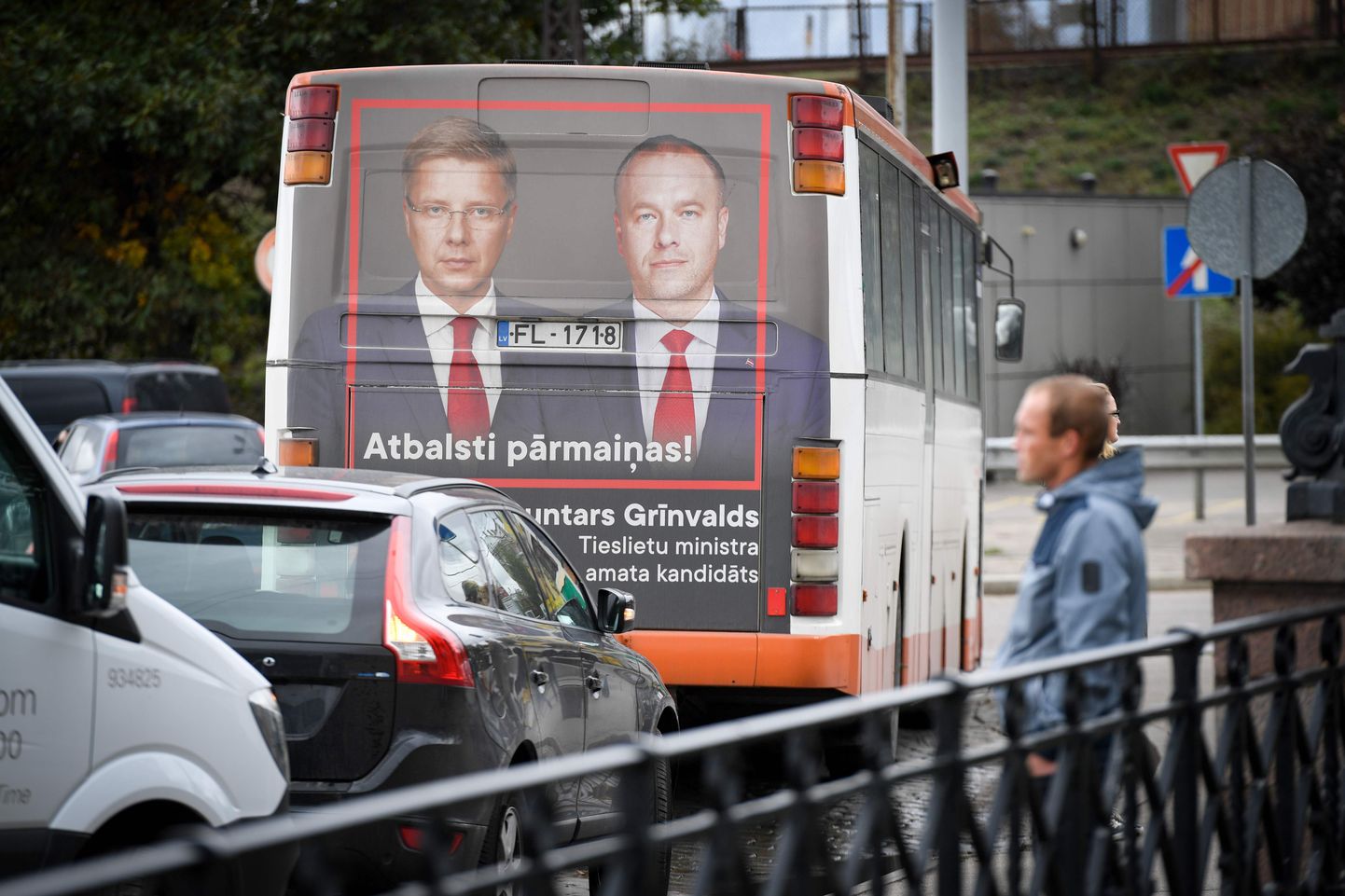 Valimiskampaania Lätis.
