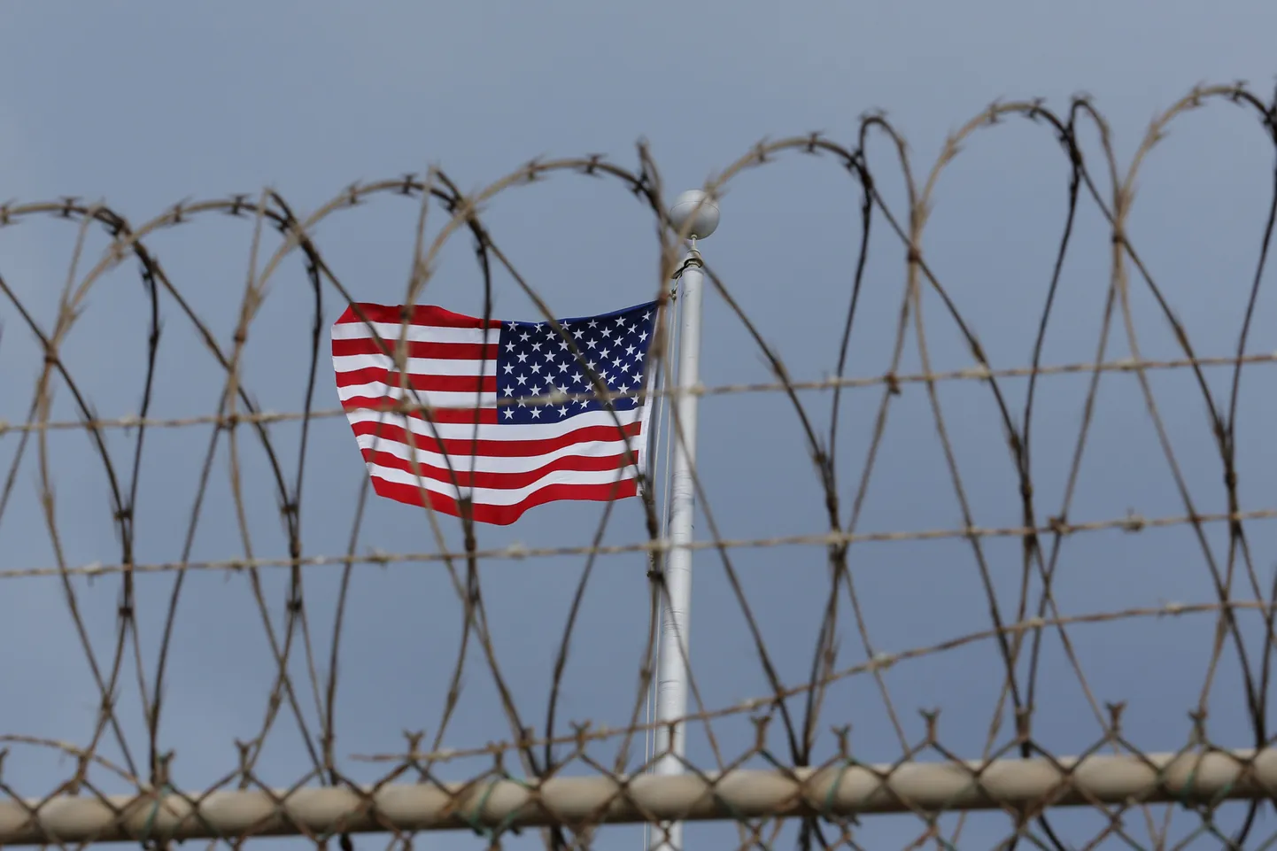 USA lipp Guantanamo vangilaagris.