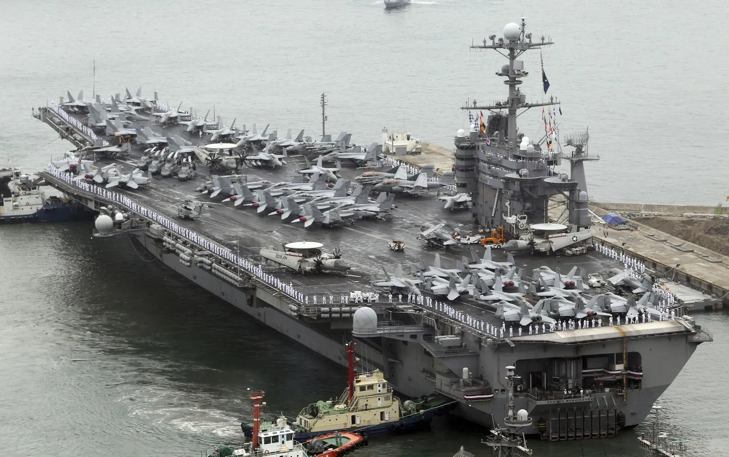 USA lennukikandja USS George Washington
