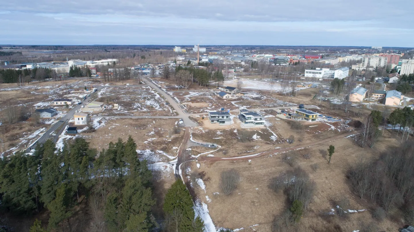 Järveotsa elamurajoonis vabu krunte enam pole.