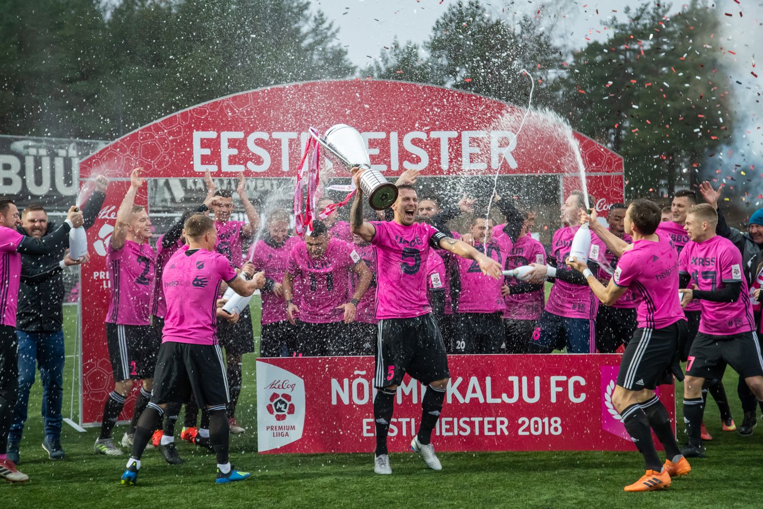 Nõmme Kalju tuli mullu klubi ajaloos teistkordselt Eesti jalgpallimeistriks.