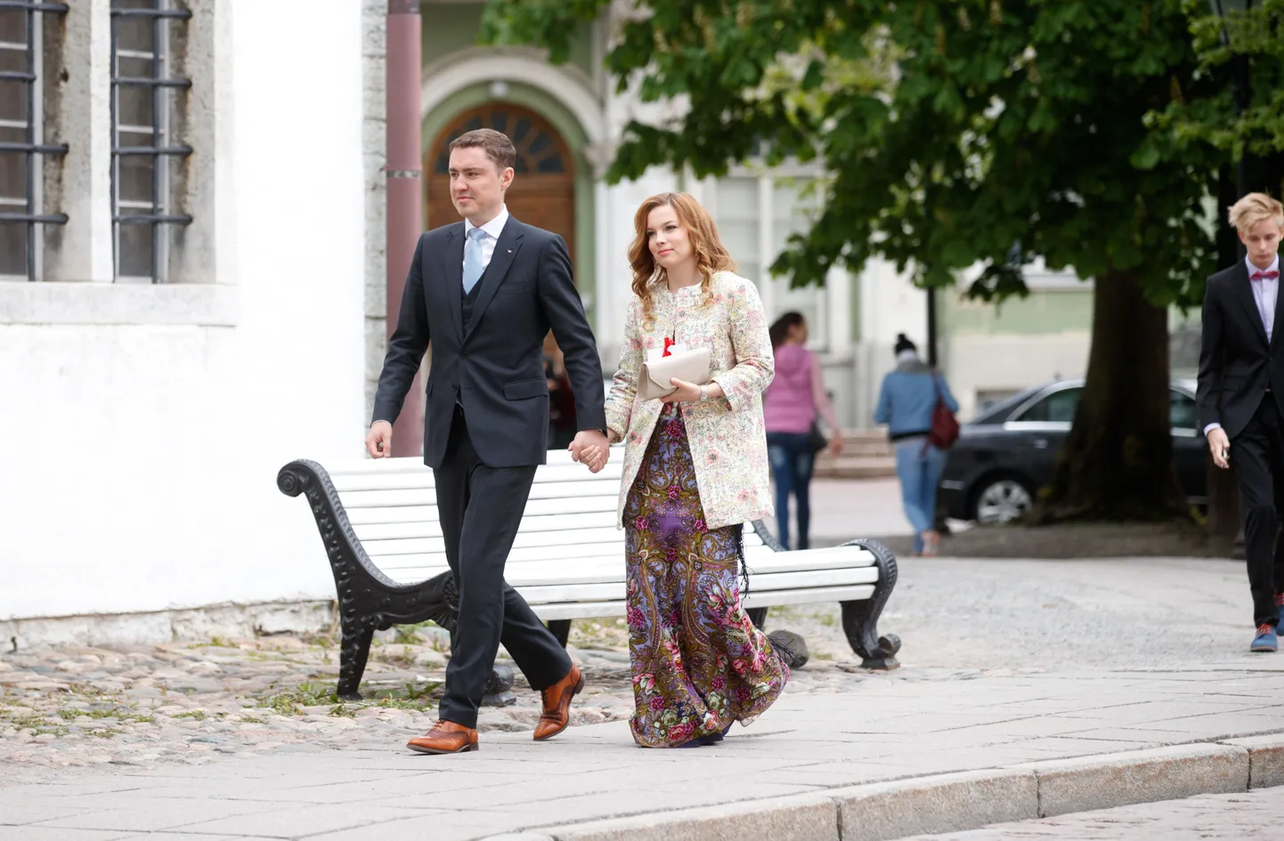 Jaan Tootsi ja Eve Kirsi pulmad. Saabub ekspeaminister Taavi Rõivas koos Luisa Värgiga.