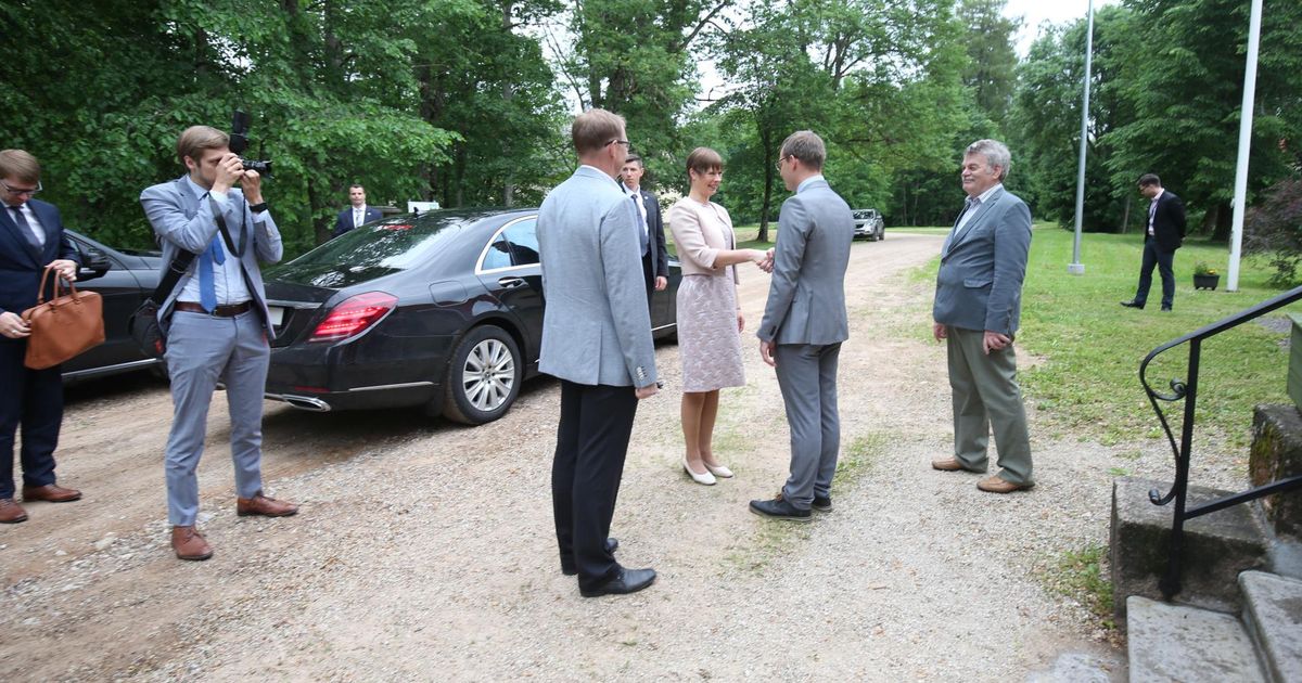 President oli täna külas Mulgi vallas