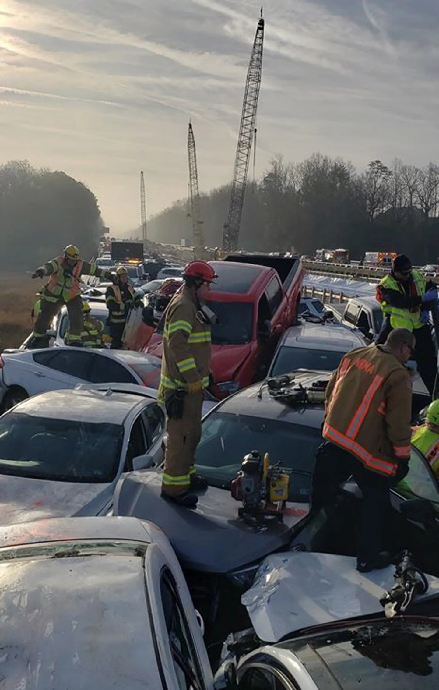 USAs toimunud ahelavariis osales 63 autot.