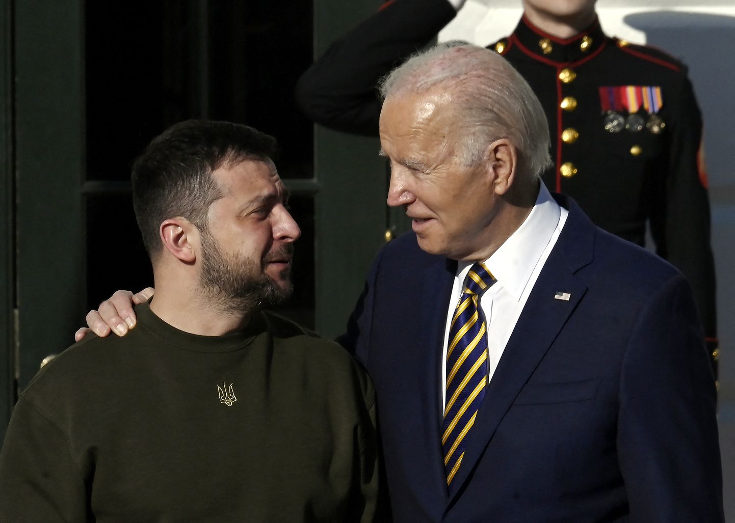 USA president Joe Biden ja Ukraina president Volodõmõr Zelenskõi.