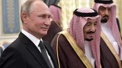 Nafta tootmiskärped kergitasid korralikult Saudi Araabia ja Venemaa kukrut