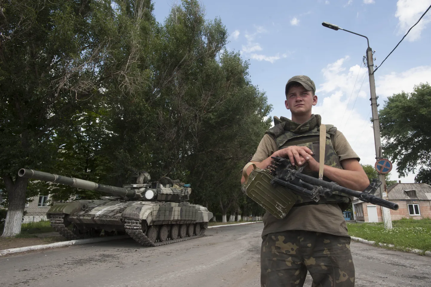 Ukraina sõdur.