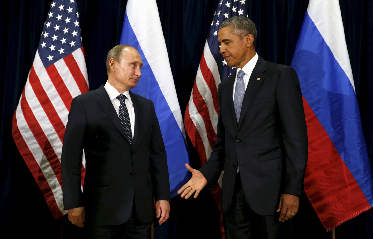 USA president Barack Obama ja Venemaa president Vladimir Putin