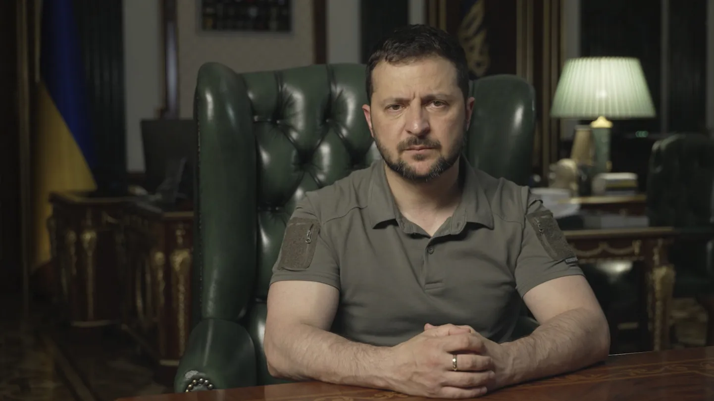 Ukraina president Volodõmõr Zelenskõi