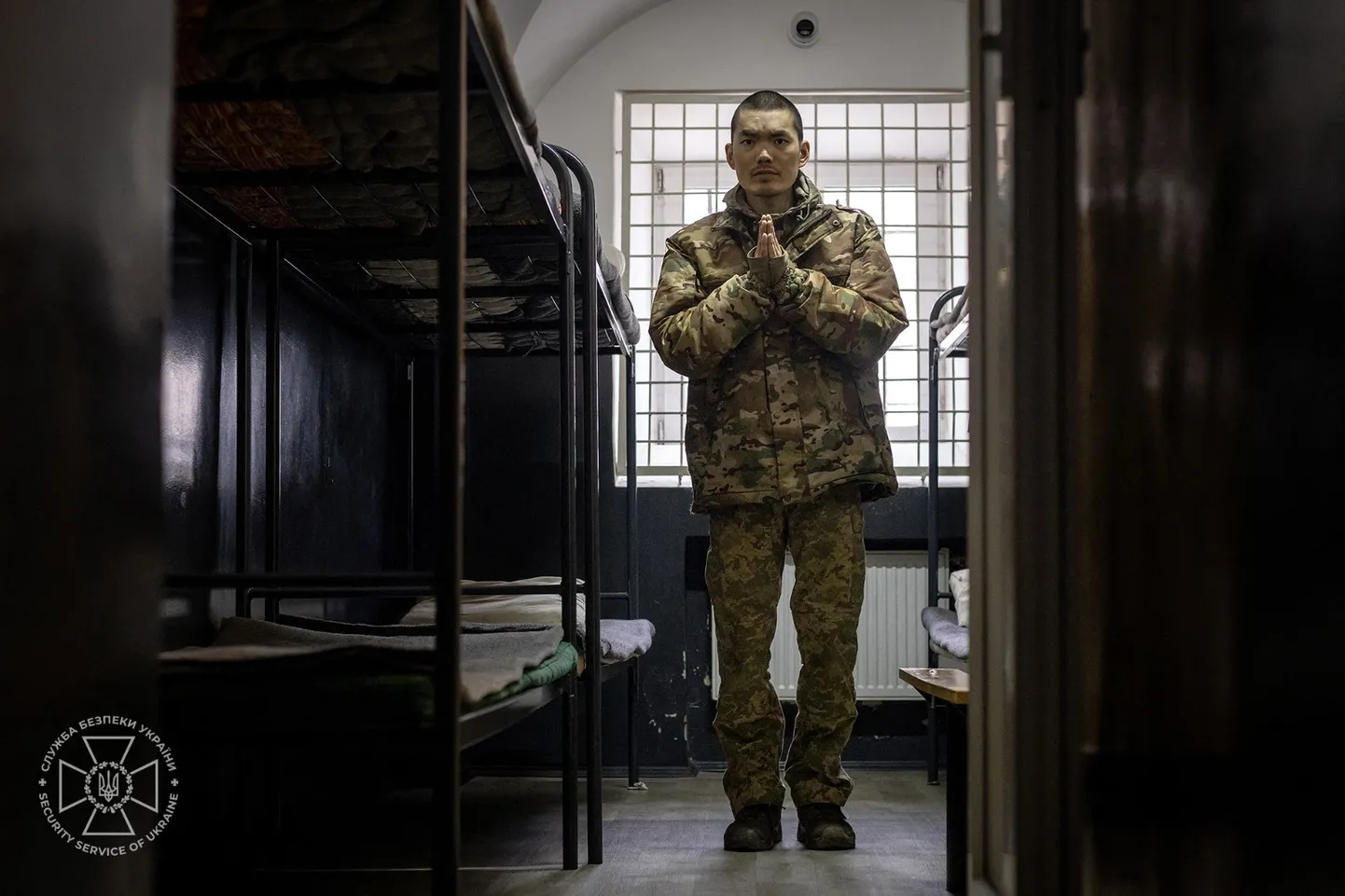 Ukrainas vangi võetud Hiina kodanikust mees, kes võitles Vene armee ridades.